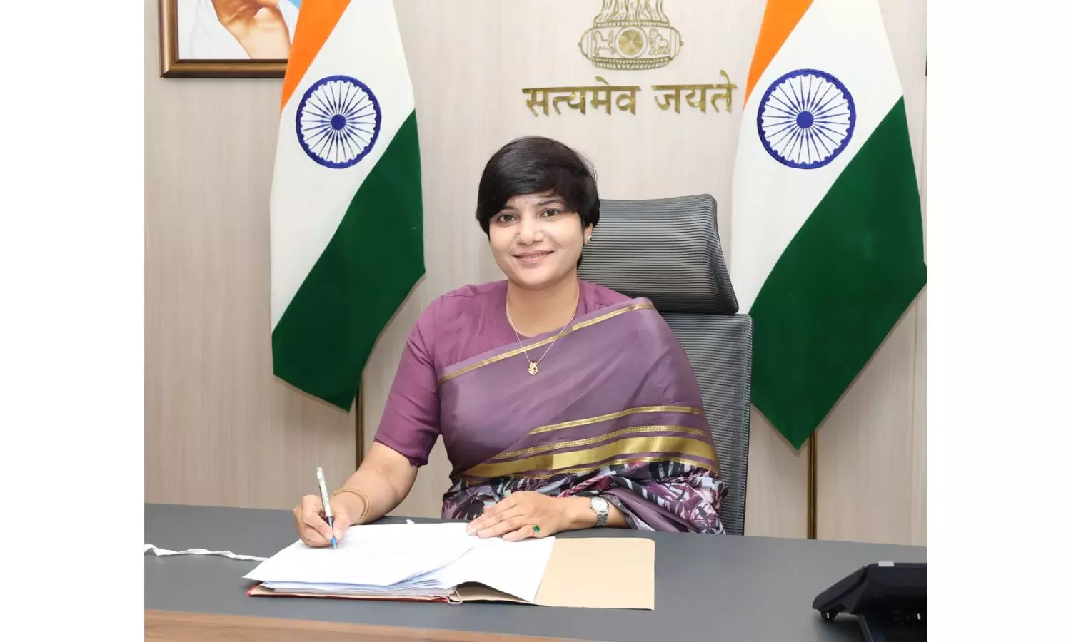 Harichandana Takes Charge As Hyderabad District Collector