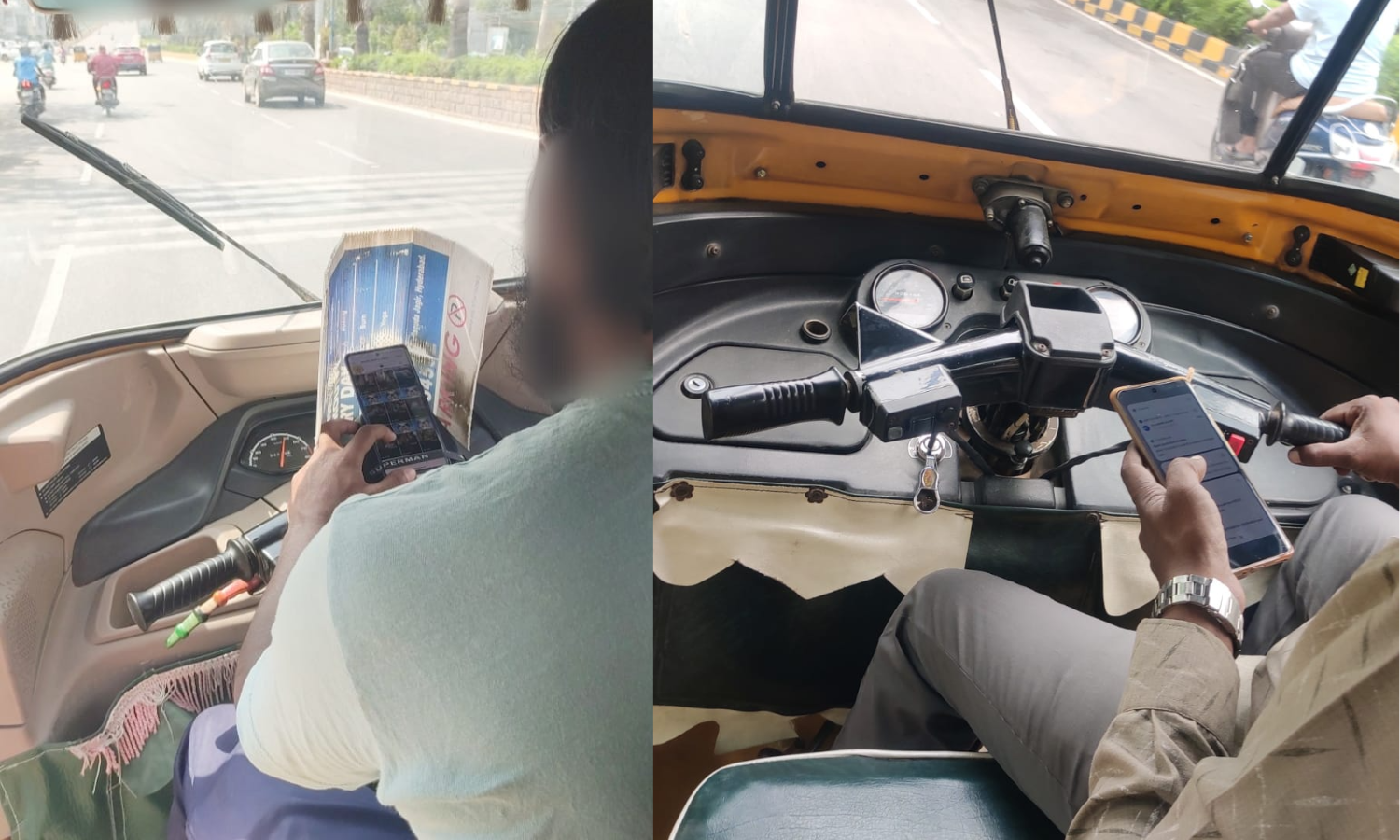 Hyderabad Autos Overloaded with Students as Schools Reopen