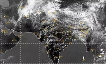 Monsoon Covers Delhi Two Days Late