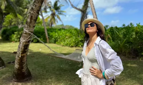 Tropical Serenity for Actress Ritu Varma