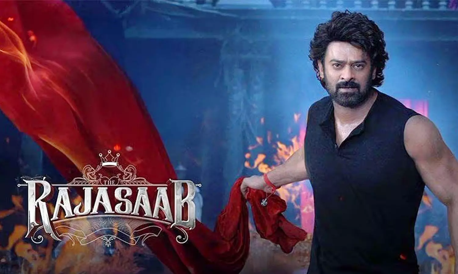 Prabhass Stylish New Look from The Raja Saab Sets Goes Viral