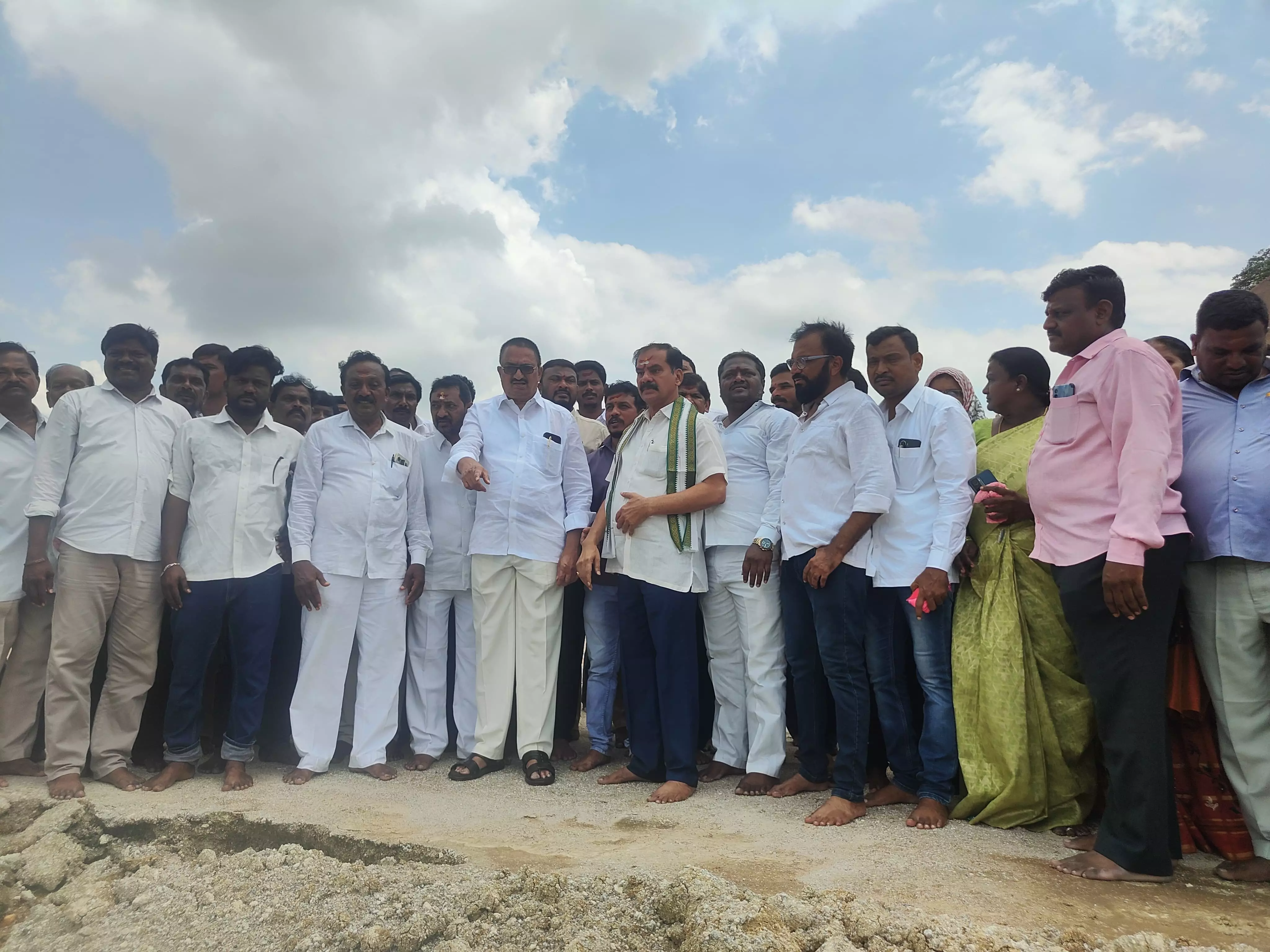 BRS Leader Alleges Scam In Bhadrakali Desiltation