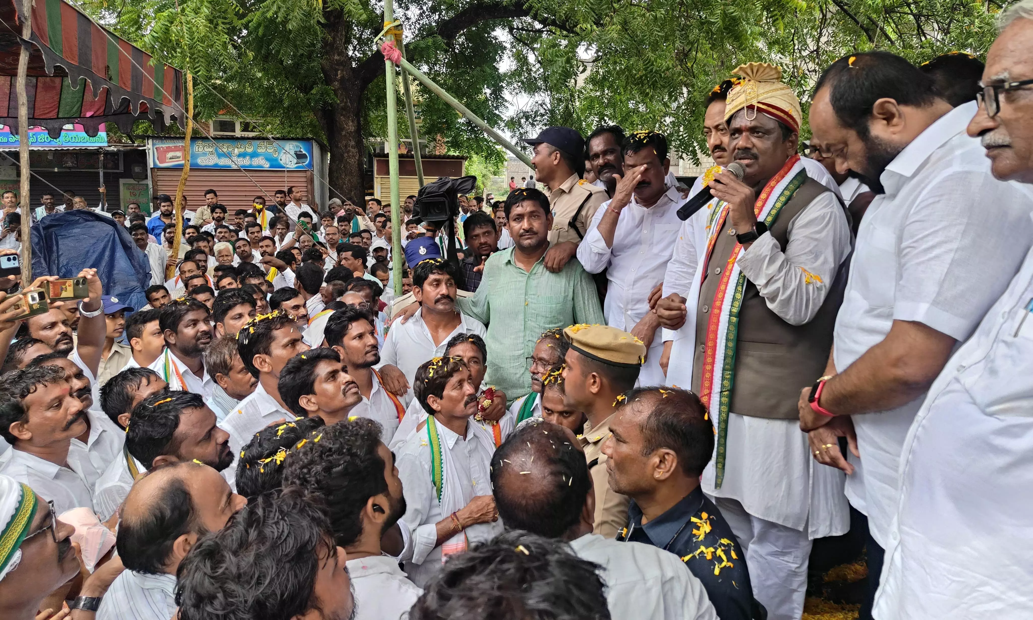 Minister Vivek Vows To Curb Illegal Sand Mining