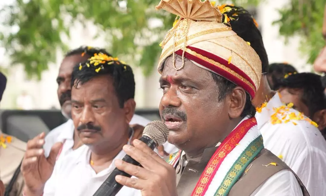 Minister Vivek Vows To Curb Illegal Sand Mining