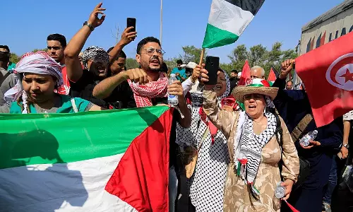 Egypt Blocks Activists  March To Gaza Border
