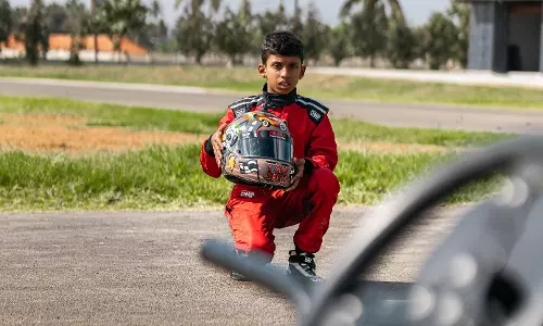 Racing His Way To The Top