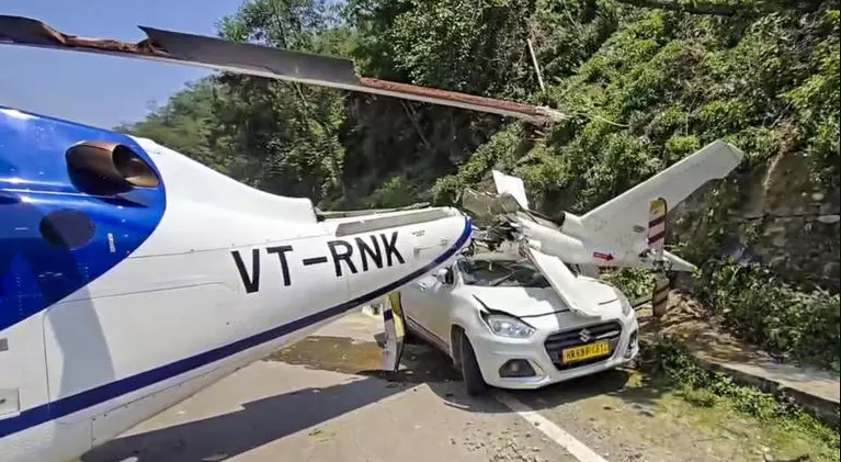 Fifth Helicopter Mishap in 45 Days Raises Safety Concerns on Char Dham Yatra Route