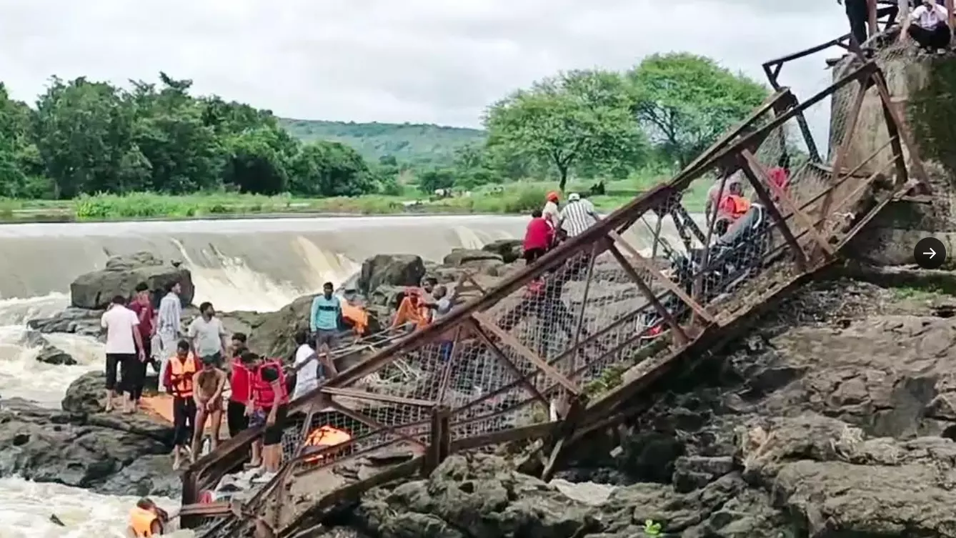 Pune Bridge Collapse: Cong Says Grief Must Be Met With Accountability