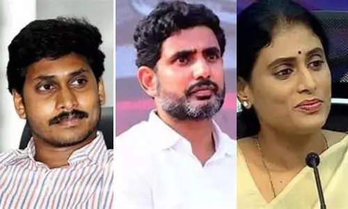 Jagan, Lokesh and Sharmila Pay Emotional Tributes To Fathers On Fathers Day