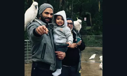 Happy Fathers Day to Me: Shikhar Dhawans Emotional Message for Son Zoraver Melts Hearts