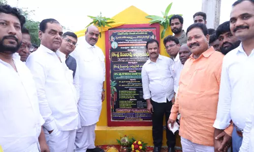 Atchannaidu Initiates Rs 11.28 Crore Development Projects for Tekkali