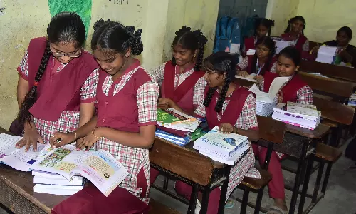 Telangana Edu Dept Signs MoUs to Offer Free Tech Education in Government Schools Telangana Edu Dept Signs MoUs to Offer Free Tech Education in Government Schools