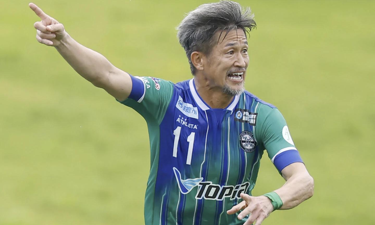 Record Breaking Japan Striker Kazuyoshi Miura Plays At 58 record-breaking-japan-striker-kazuyoshi-miura-plays-at-58