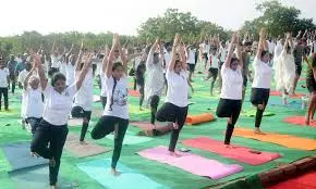 Yoga Event At Penchalakona Temple