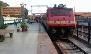 Temporary Platform Access Changes At Vizag Railway Station
