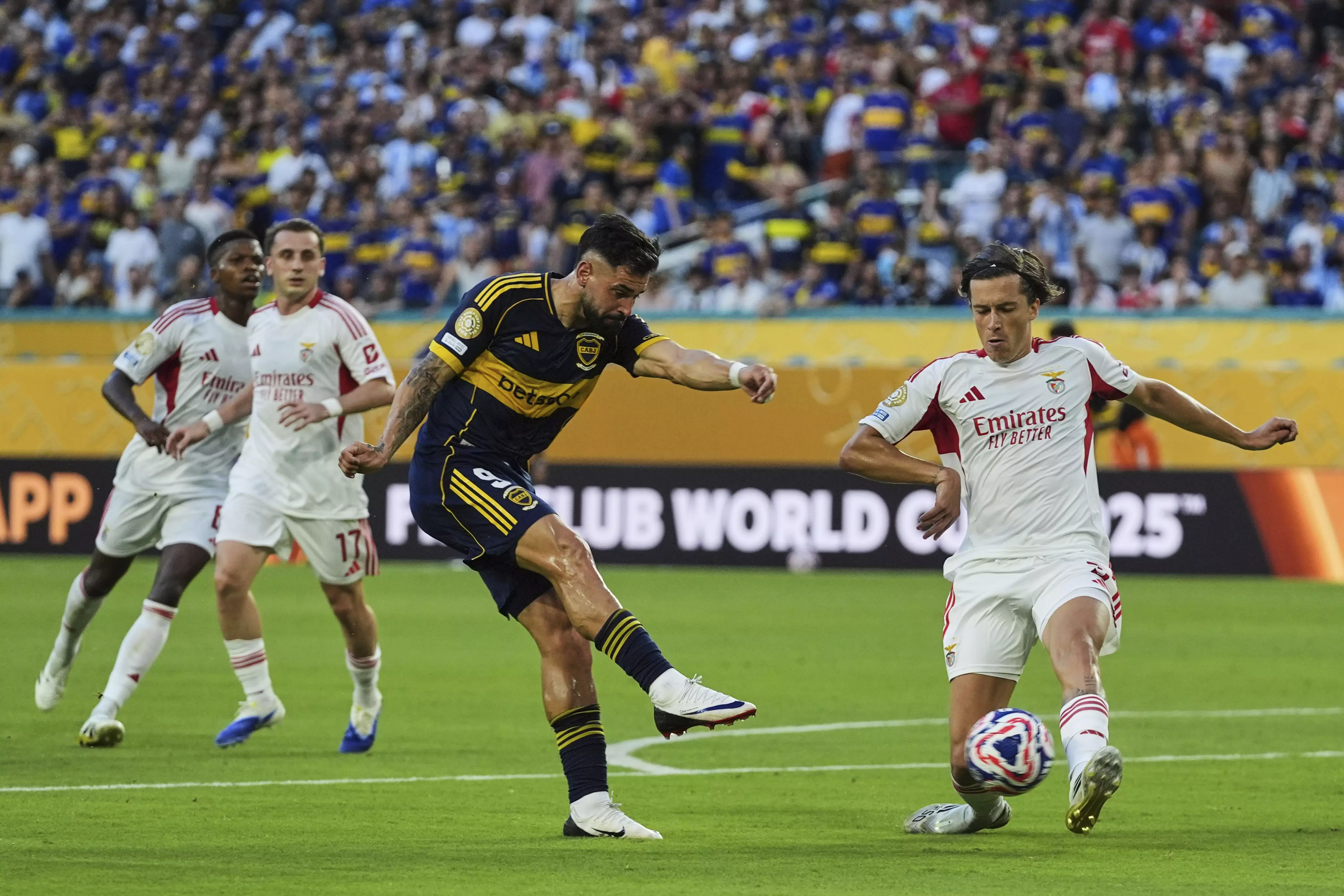 FIFA Club World Cup: Boca Juniors, Benfica Draw 2-2 In Match That Includes 3 Red Cards, 22 Fouls