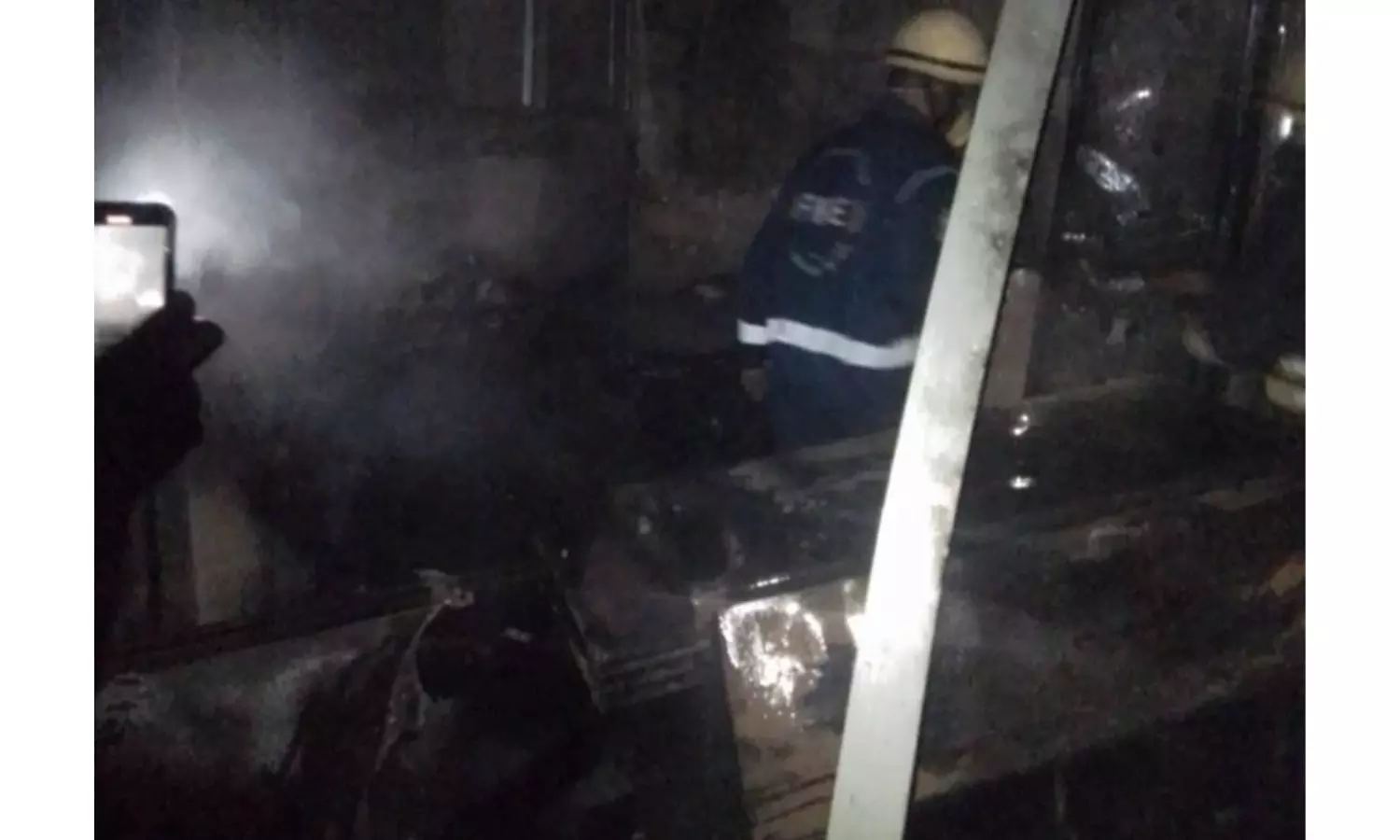 Swift Response By Dial-112 Averts Major Fire At First Lancer Apartment In Hyderabad