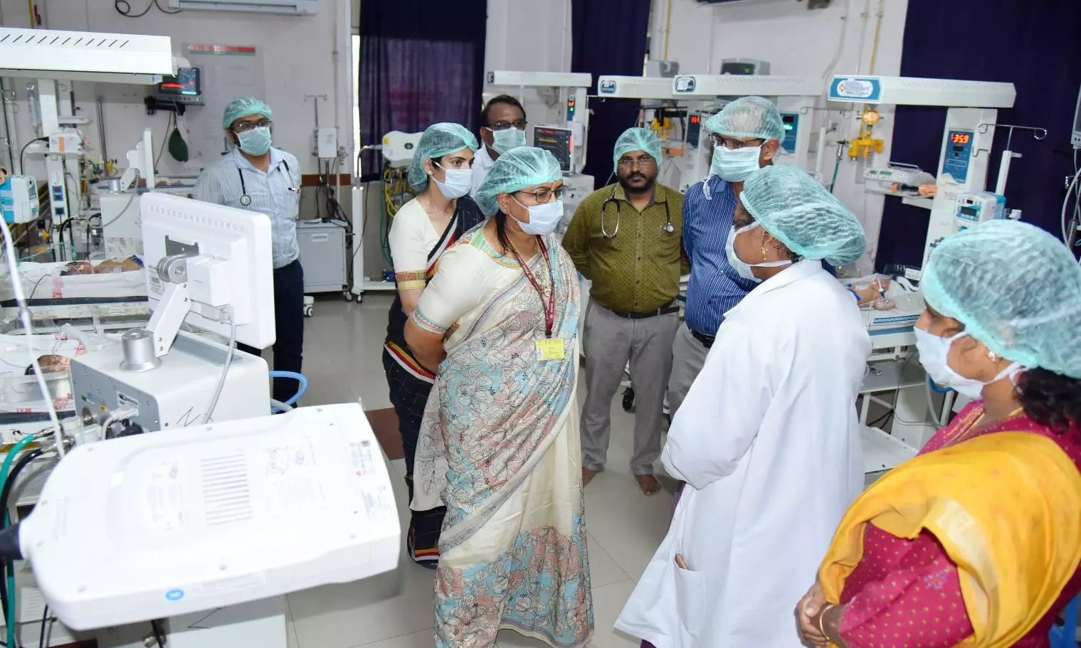 NCW Member Praises Hospital Upkeep In Vijayawada