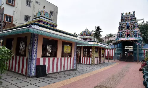 Hanuman, Consort Suvarchala Worshipped At Yellandu Hanuman, Consort Suvarchala Worshipped At Yellandu