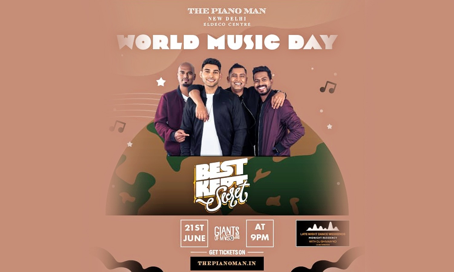 The Piano Man Hosts World Music Day Celebration