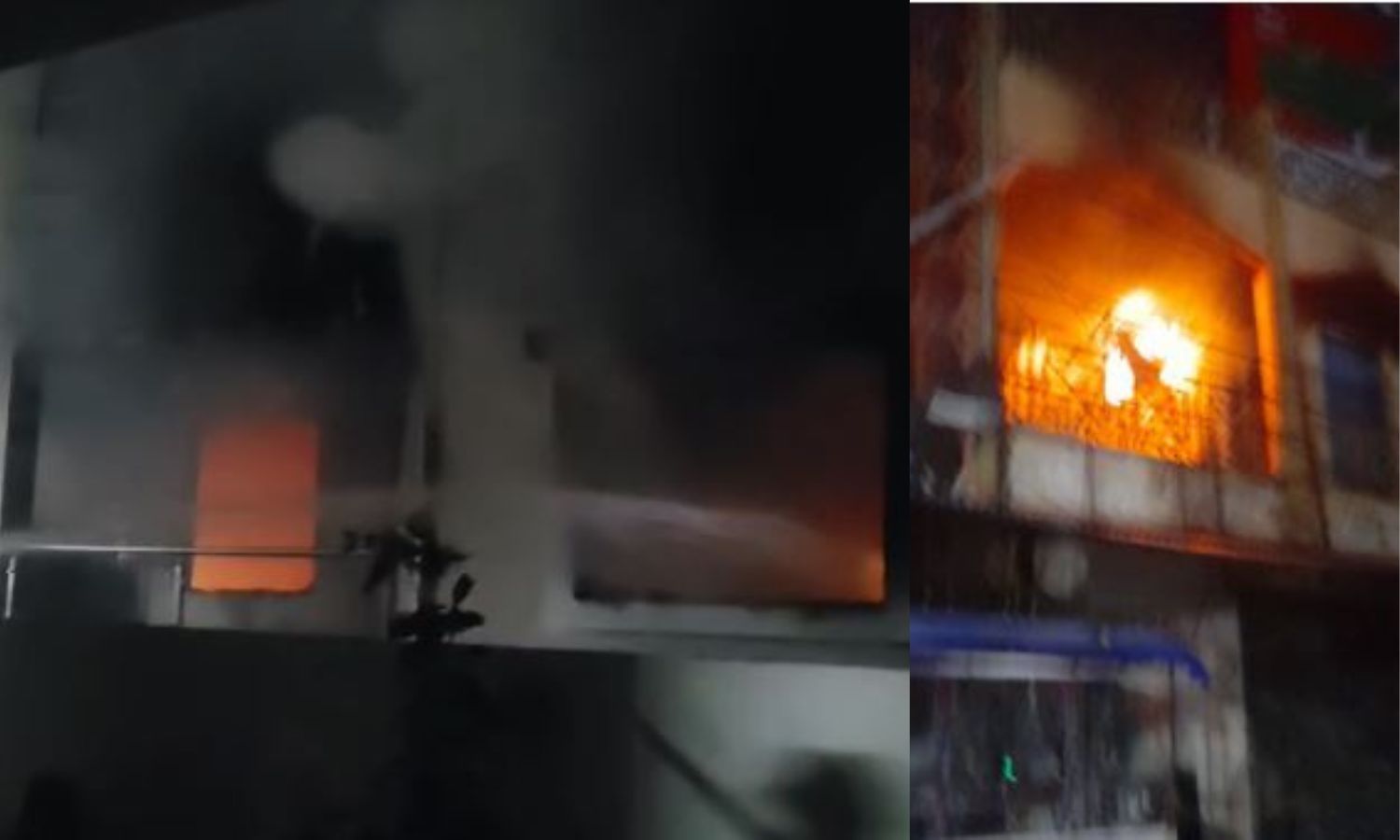 Firefighters Rescue Family From Apartment Fire in Bachupally