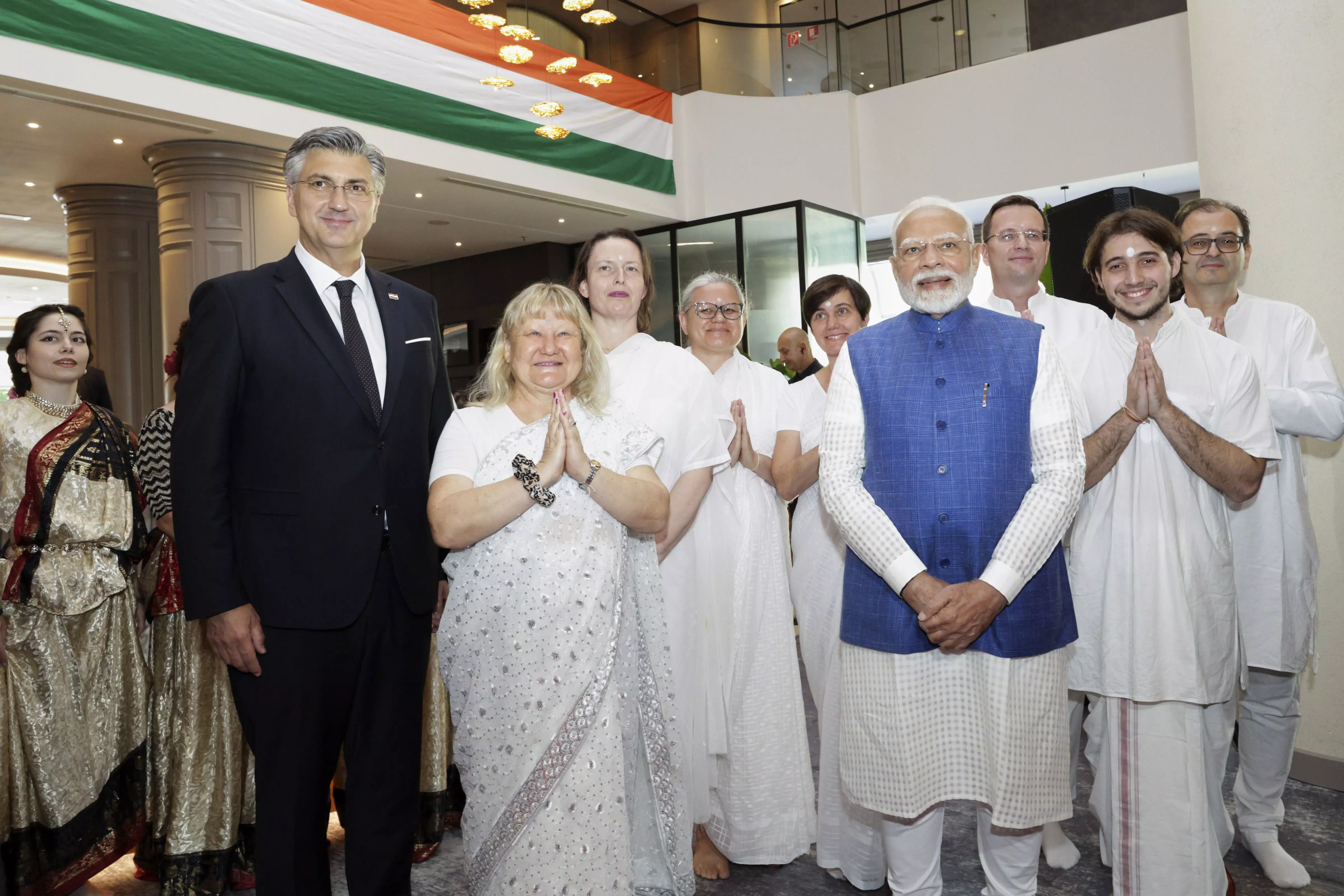 PM Modi Arrives in Croatia on the Last Leg of Three-Nation Tour