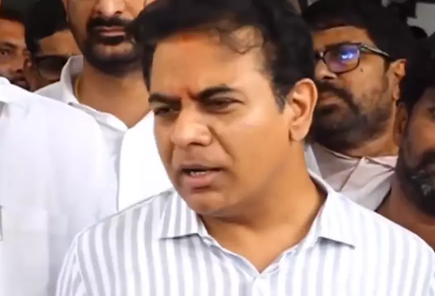 KTR Replies on Submission of Phone