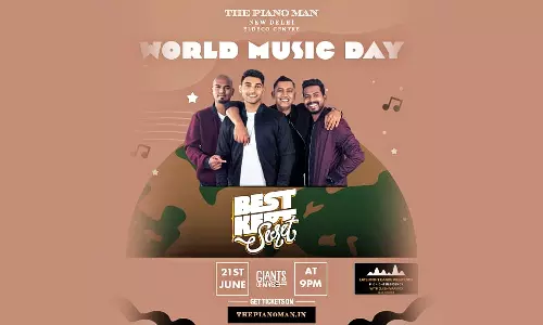 The Piano Man Rocks It On World Music Day