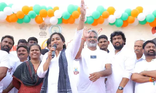 Ahead of IYD, 2K Participate in Yoga at Revu Polavaram Beach