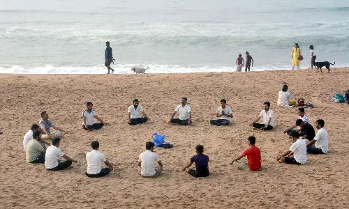Yoga Day: Vizag City Hotels Report Full Capacity Yoga Day: Vizag City Hotels Report Full Capacity