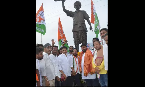 Telangana Youth Congress Chief Campaigns For Local Body Polls