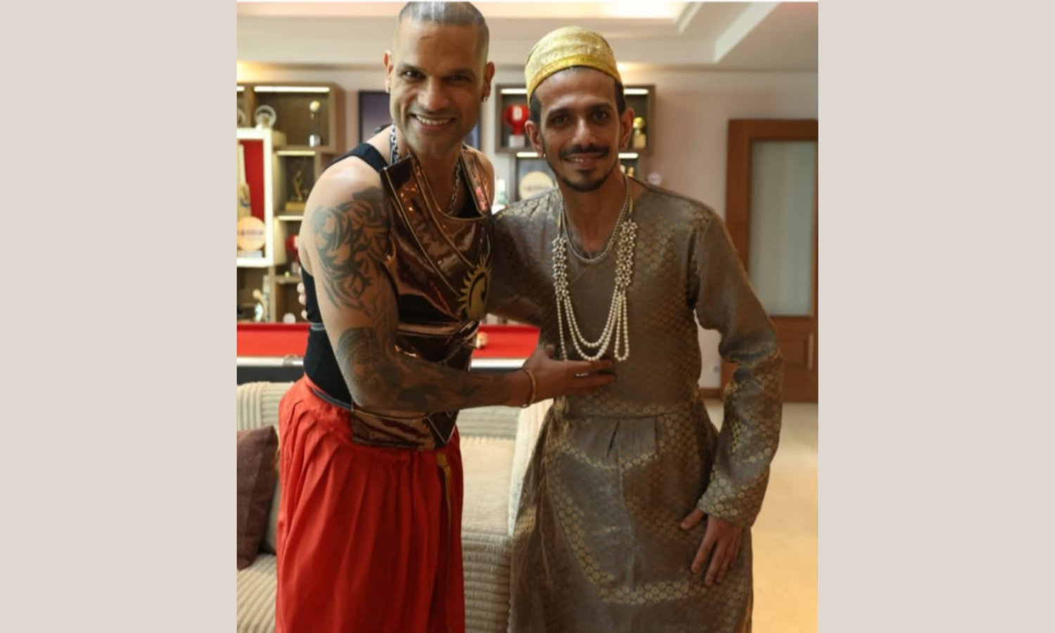 Dhawan and Chahal Tease Fans with Upcoming Collaboration