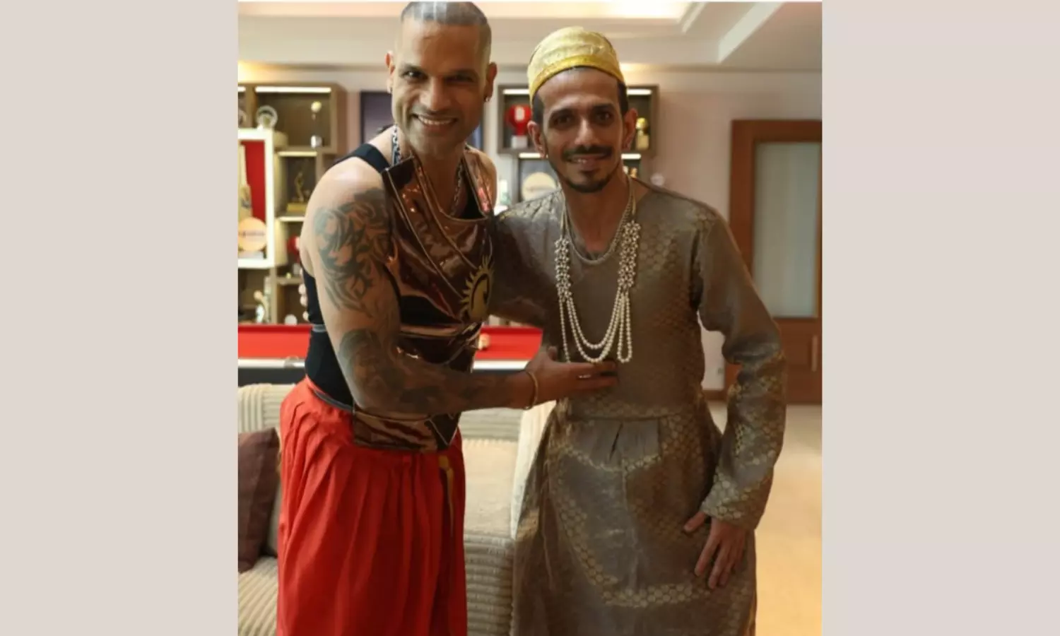 Shikhar Dhawan and Chahals Intriguing Post Sparks Fan Theories Online!