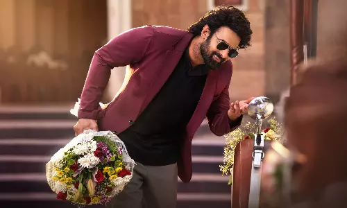Hyd Cops Use Raja Saab Teaser For Road Safety