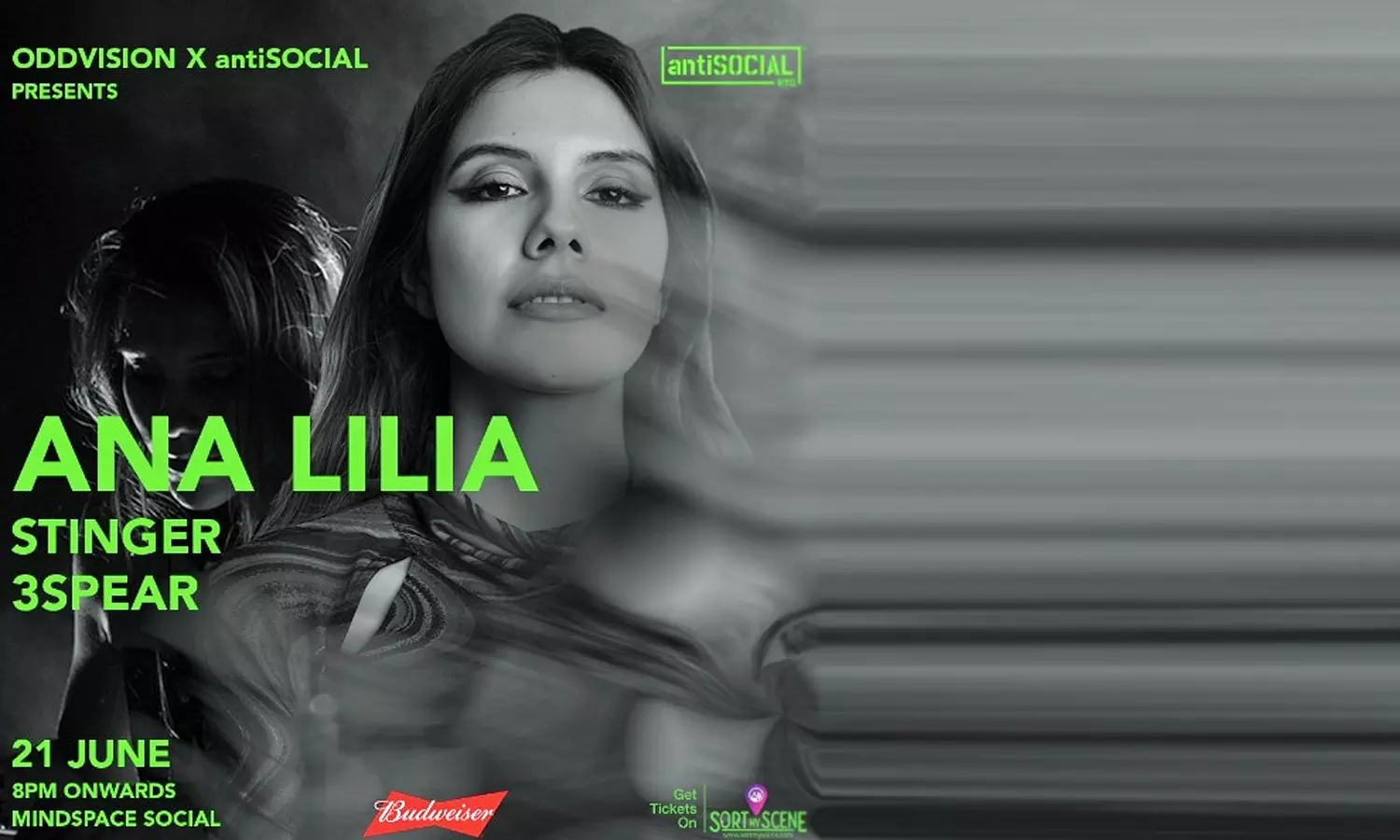 DJ Ana Lilia  Unveils Her Signature Blend Of Fast-Paced Techno At Mindspace antiSOCIAL