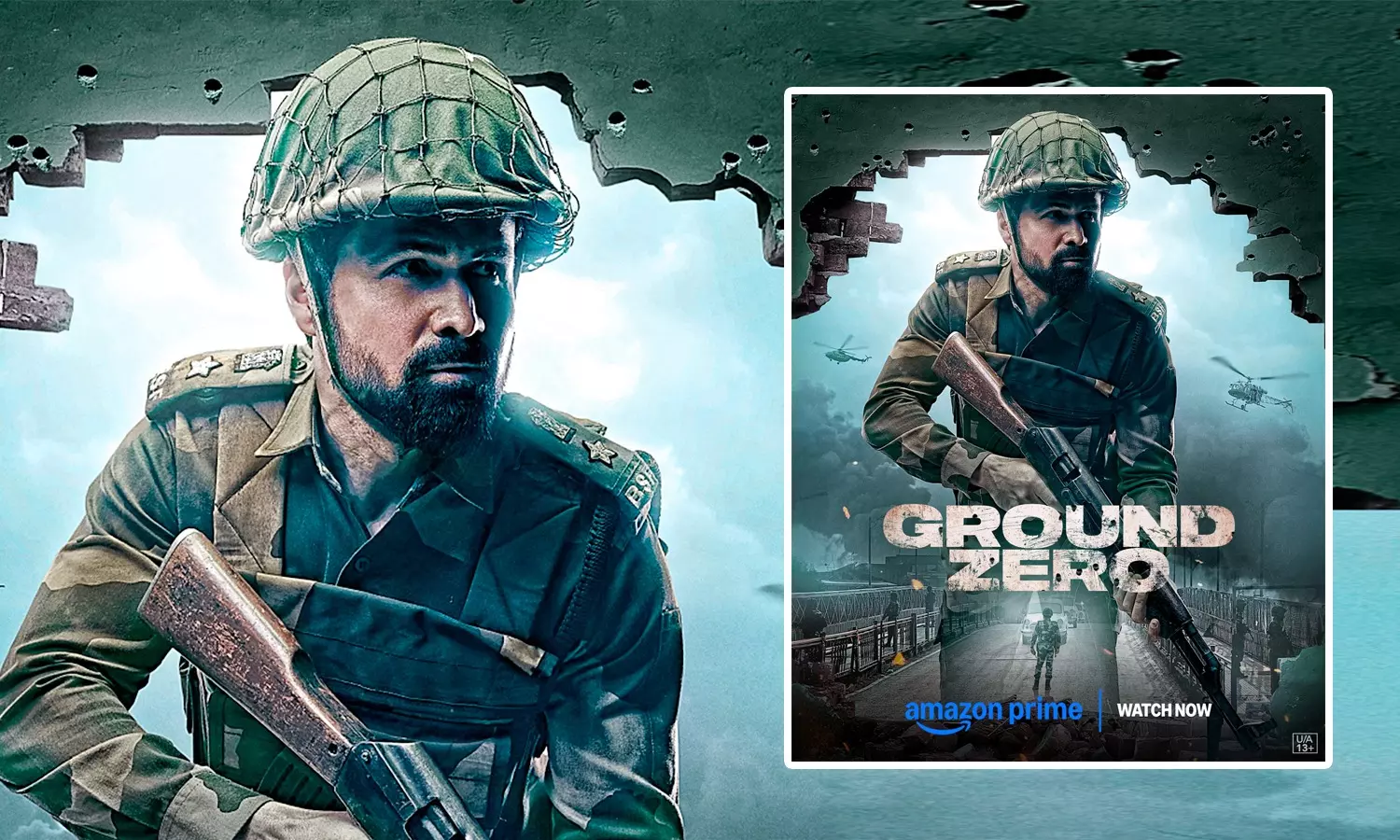 Emraan Hashmi Starrer Film Ground Zero Debuts On Prime Video