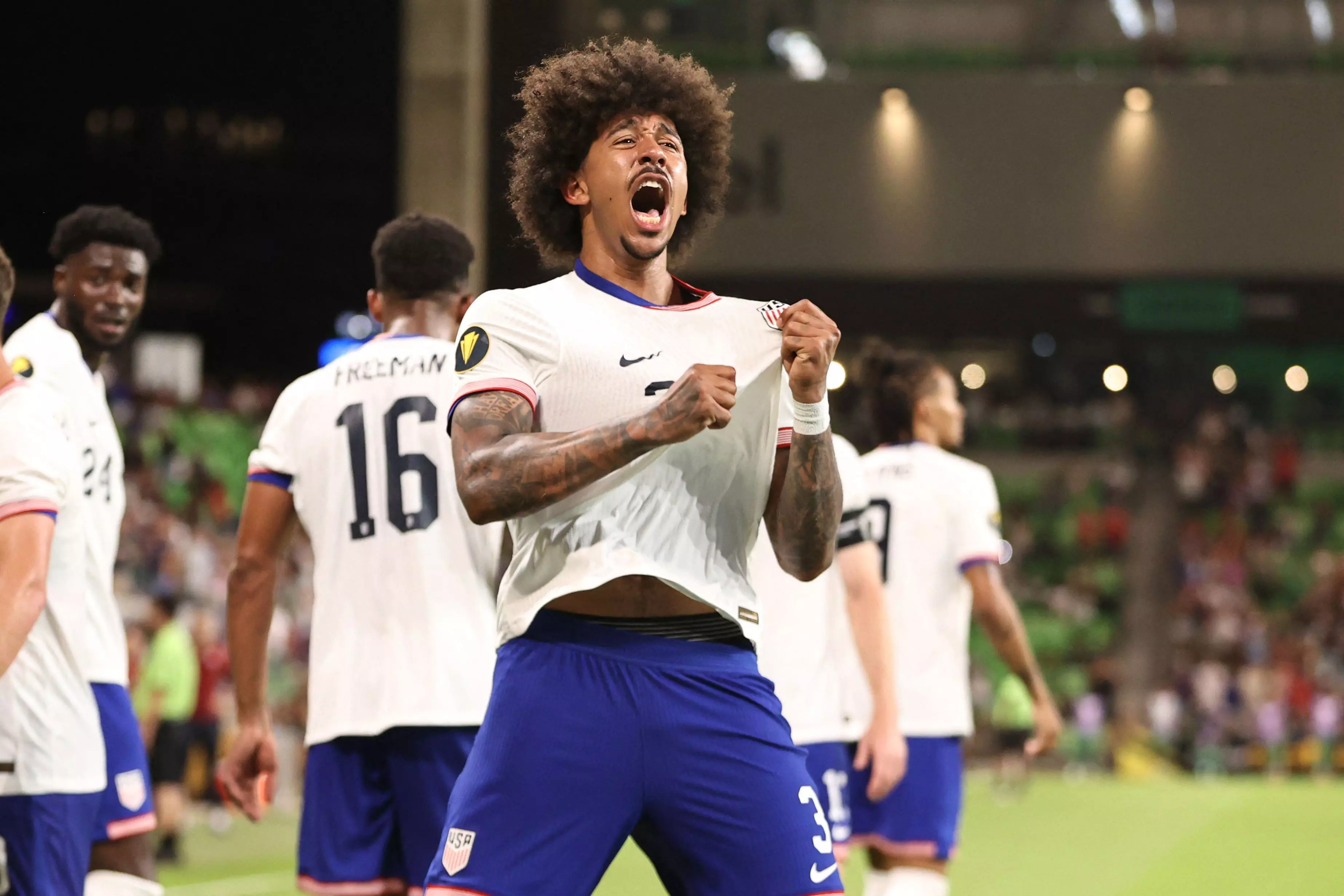 CONCACAF Gold Cup: Richards 2nd-h=Half Goal Lifts US Into Quarterfinals