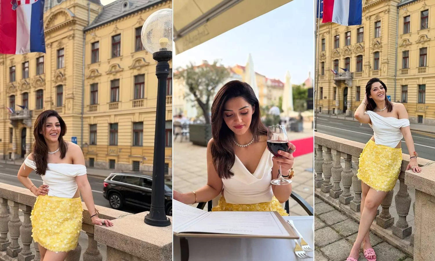 Mehreen Pirzada Soaks In Iconic Luxury In Croatia