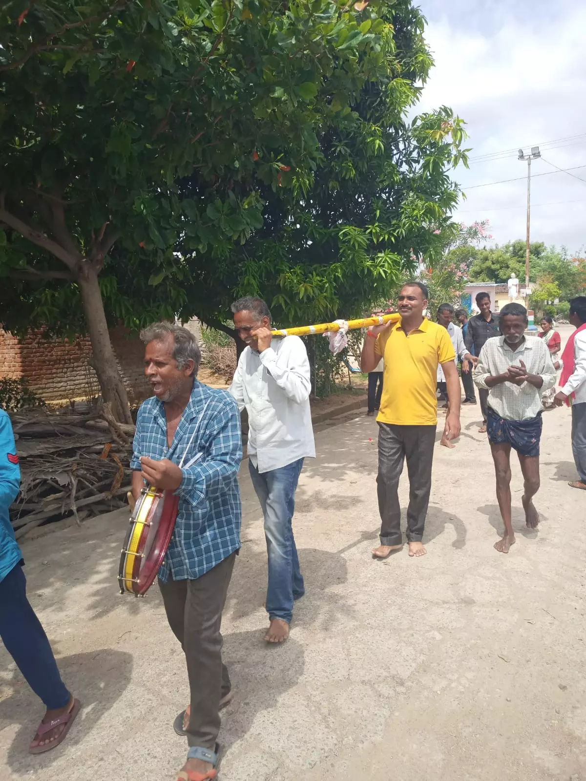 Enthusiastic Huzurabad Villagers Perform Frogs Marriage To Appease Rain God