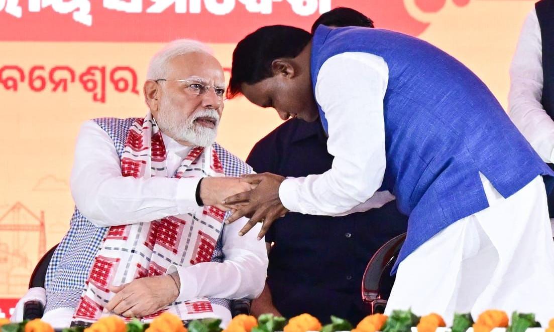 Odisha Celebrates BJP Anniversary with Modi and Majhi