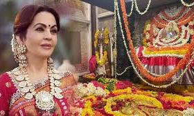 Nita Ambani Donates ₹1 Crore to Hyderabad Temple