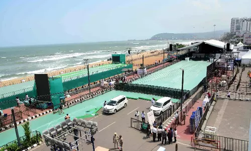 Industrial, Fire Safety Top Priority in Vizag on Yoga Day Industrial, Fire Safety Top Priority in Vizag on Yoga Day