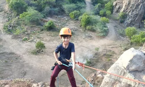 7-year-old boy gets fearless tag in mountaineering circles