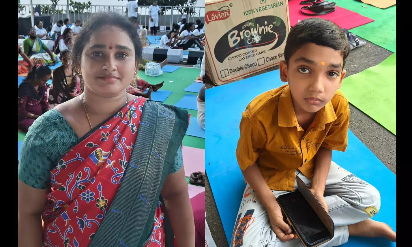 Yoga Day Sees Participation From School Kids To Retired Citizens