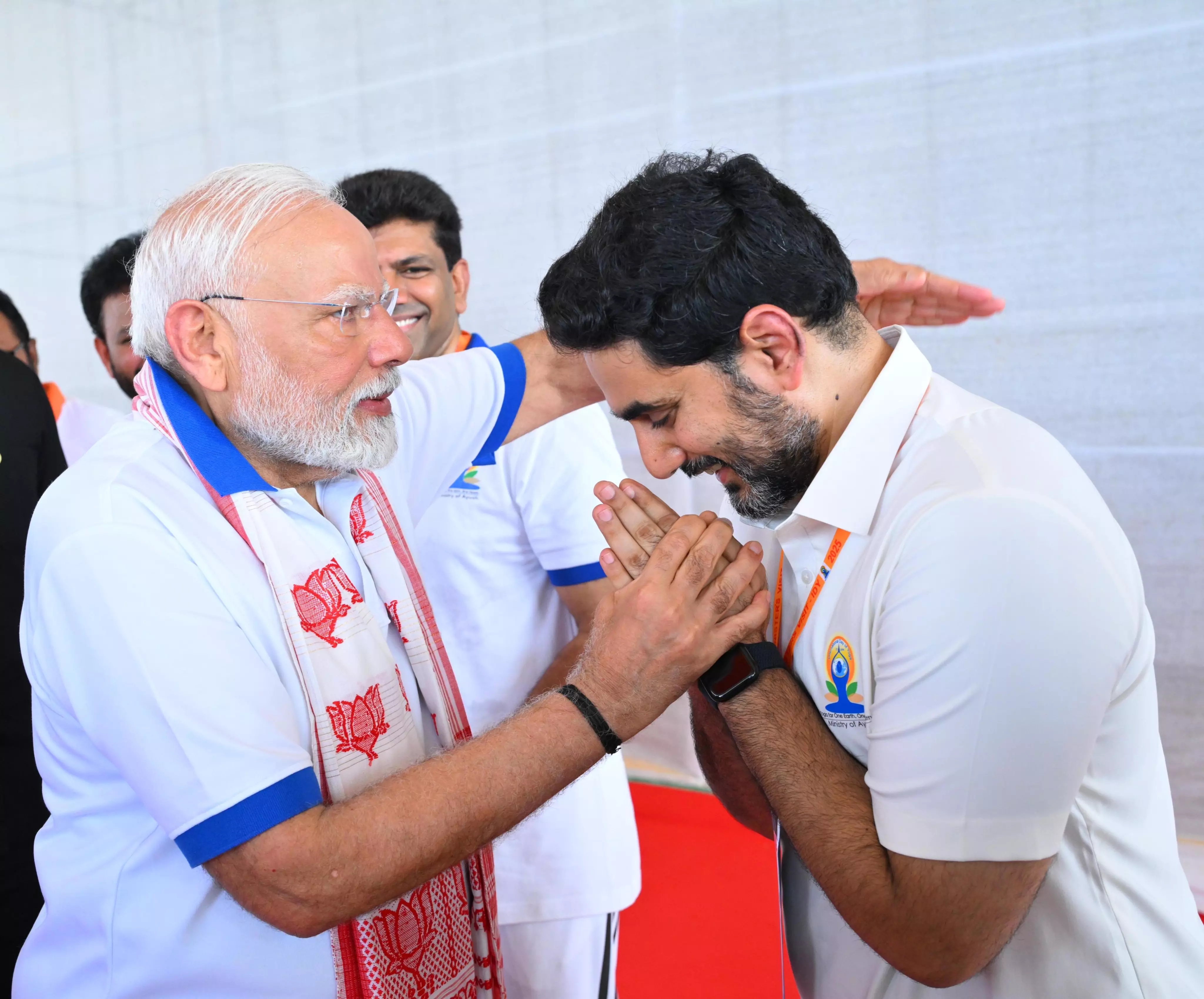 With Lokesh’s Leadership, Yoga Became a Festival: Modi