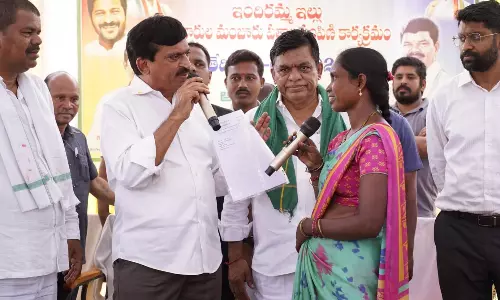 Ponguleti: Will seek Vote Only After Building Indiramma Houses Ponguleti: Will seek Vote Only After Building Indiramma Houses