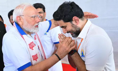 With Lokesh’s Leadership, Yoga Became a Festival: Modi
