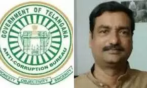 Kaleshwaram EE Sridhar Grilled By ACB For Second Day In ₹200-Cr Assets Probe Kaleshwaram EE Sridhar Grilled By ACB For Second Day In ₹200-Cr Assets Probe