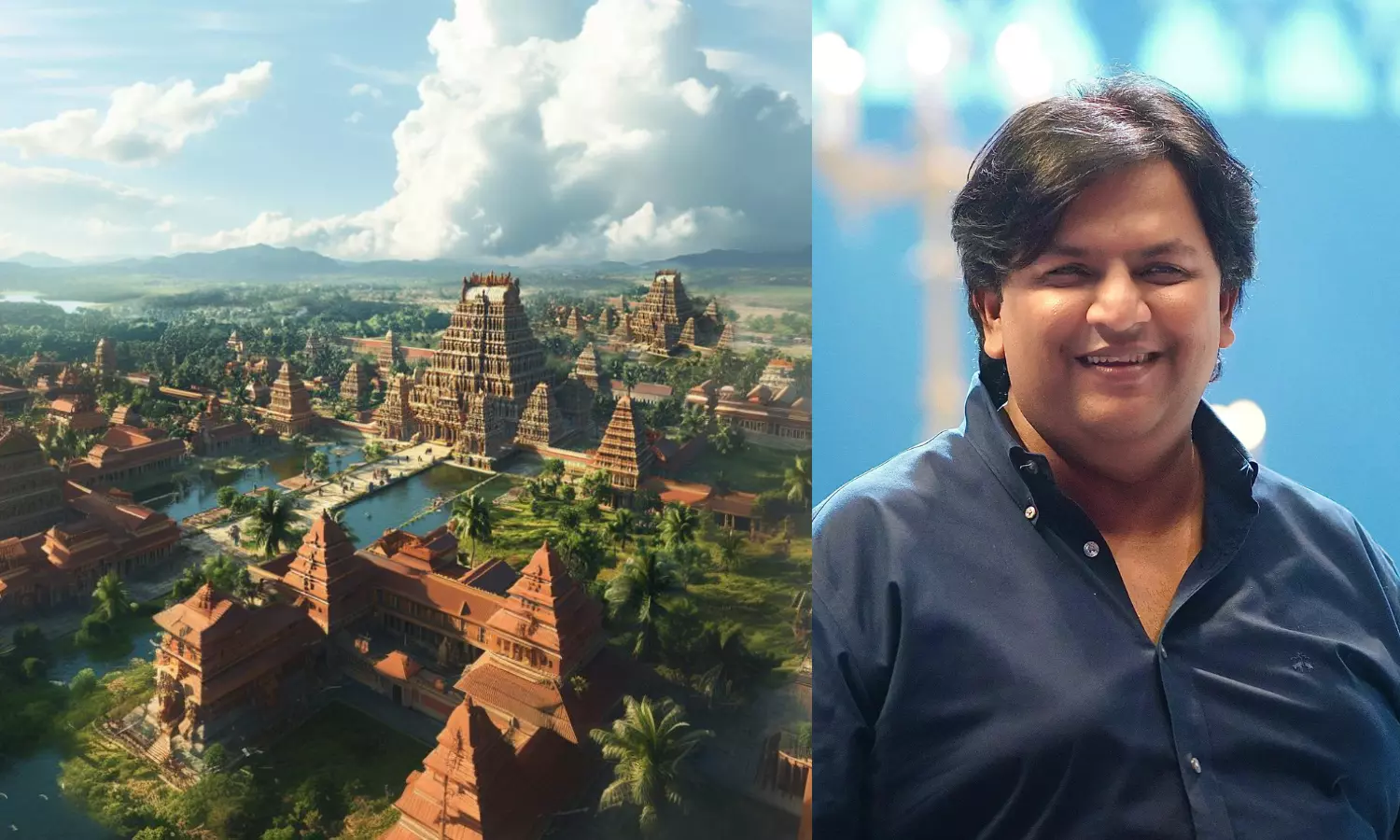 Anantha Padmanabha Swamy Temple Erected in Hyderabad Studio