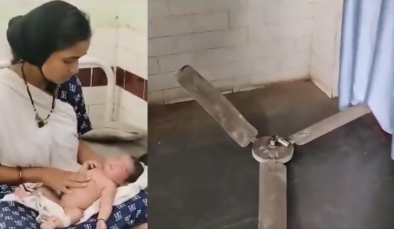 Newborn Injured After Fan Falls at Health Center